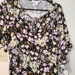 Lauren Conrad Floral Women's Top